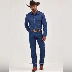Men's Wrangler MWZ SLIM FIT Blue Denim Jeans